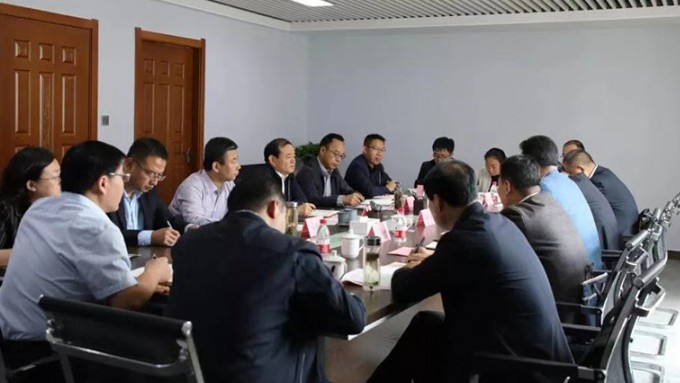 定西市市委副書記、市長戴超一行到訪甘肅文旅集團