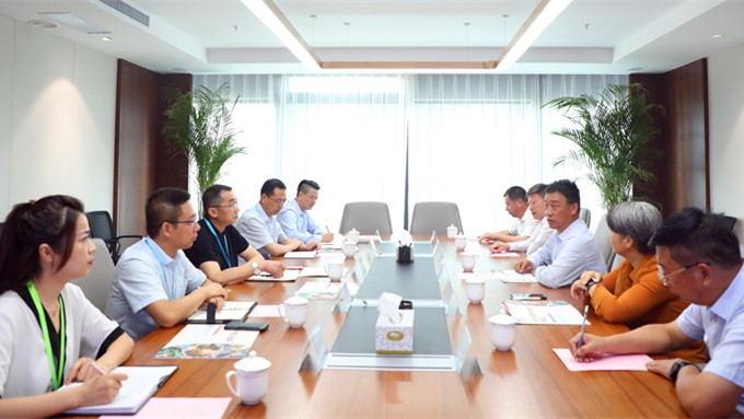 臨夏州委常委、宣傳部長王建華一行來甘肅文旅集團推介洽談文旅項目