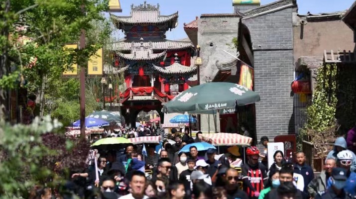 集團要聞丨甘肅文旅集團各景區“五一”假期人氣爆棚，累計接待游客50余萬人次
